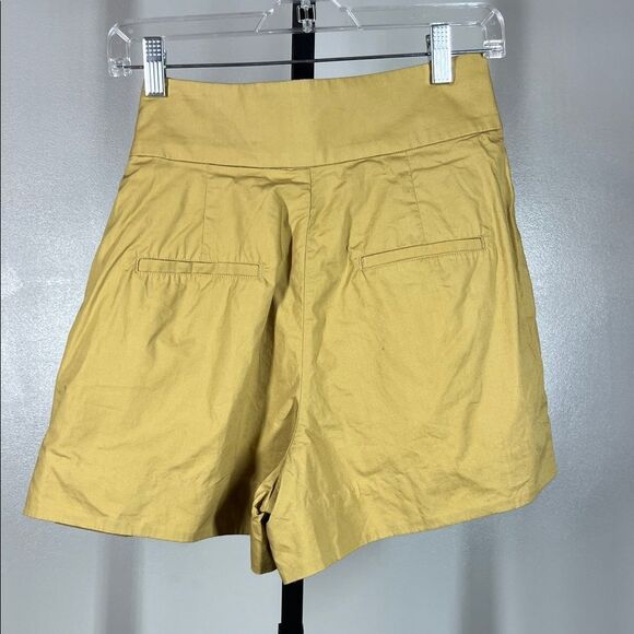 J. Crew Gold Women's Shorts with Bow - Picture 2 of 6